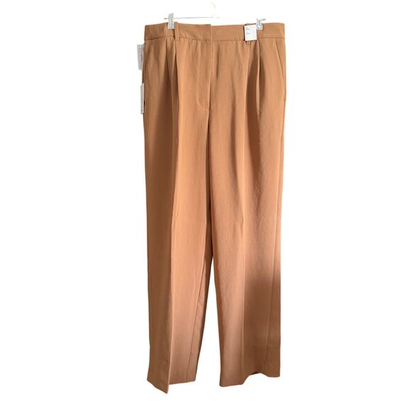 WILFRED | Aritzia Saville The Effortless Pants Trousers Japanese Crepe | Size 14 - Picture 2 of 6